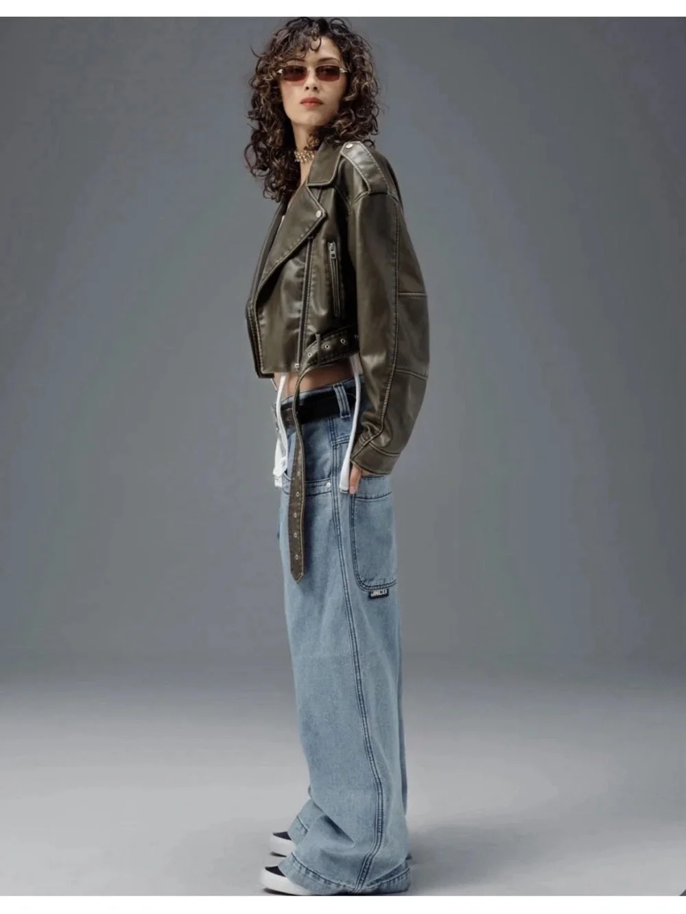 NWT JNCO Twin Cannon 101 Colossal 30 X 30 Women In Antique E